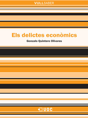cover image of Els delictes econòmics